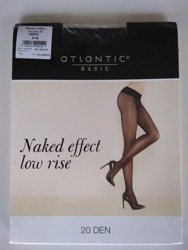 BLT-001 Rajstopy Naked Effect Low Rise  (20 DEN) Nero